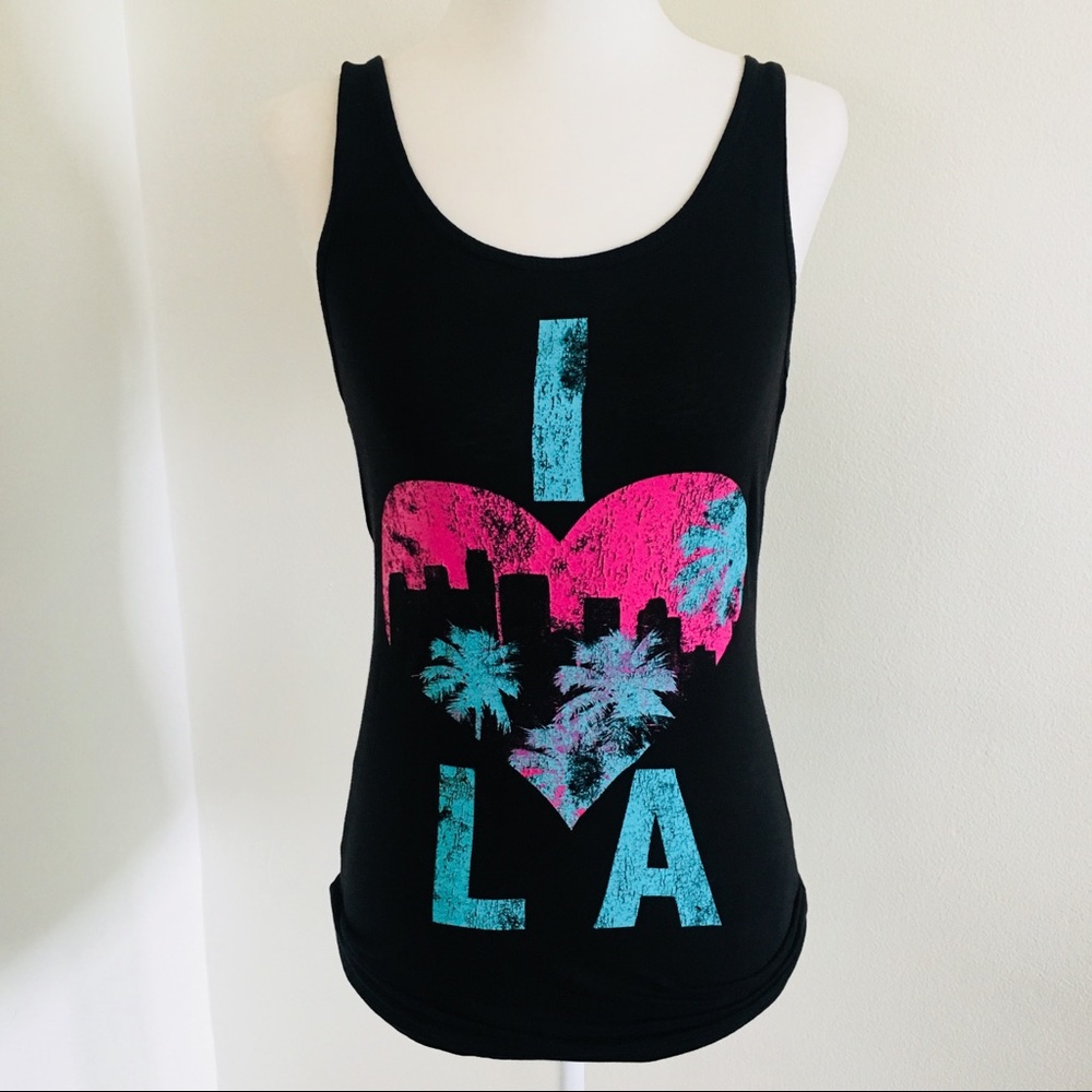 Los Angeles Tank I Heart LA L.A.